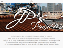 Tablet Screenshot of jpspianomoving.com